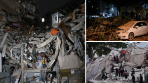 ‘El edificio de al frente de 12 pisos se cayó’: relata sacerdote que desde Venezuela busca a un niño y tres profesores desaparecidos, tras terremotos