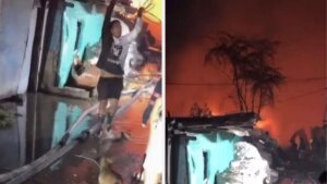 El grave panorama que afrontan las familias que perdieron sus casas en voraz incendio en el oriente de Cali: fuego se registró en el jarillón (Videos)