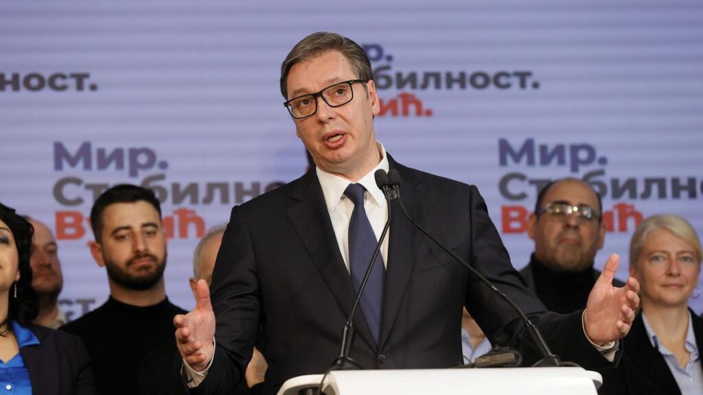 Archivo - El presidente de Serbia, Aleksandar Vucic (archivo)