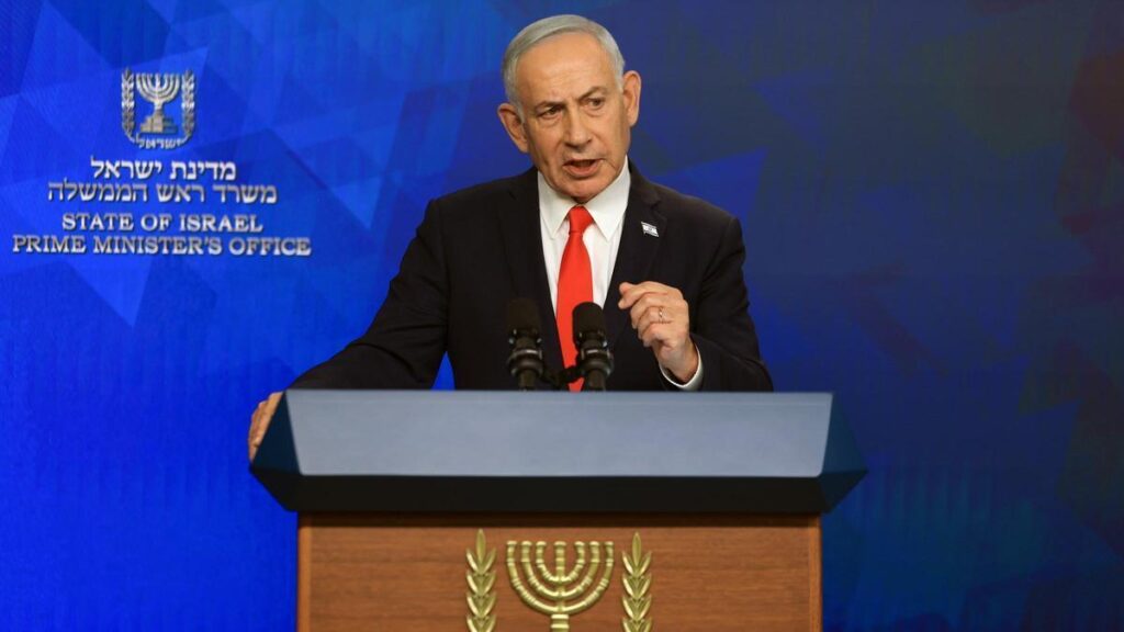 Benjamín Netanyahu.