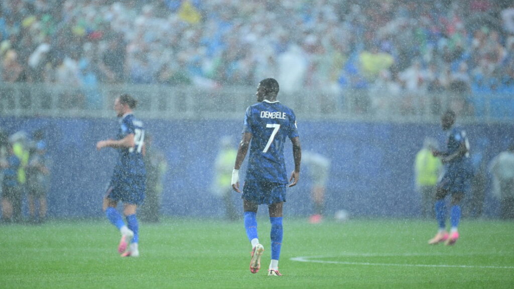El primer partido suspendido del Mundial 2026: potente tormenta pone en pausa el Francia-Irak