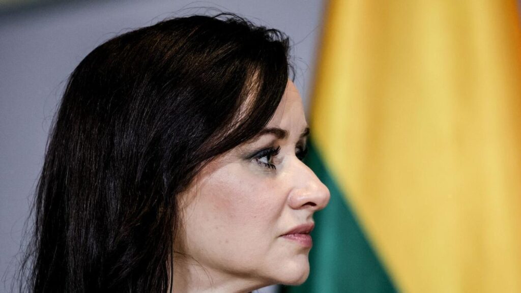 Inga Ruginienė, cuyo Gobierno de centro izquierda presentó este martes su dimisión.