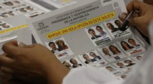 Escrutinio electoral en Colombia llega al 99,98%