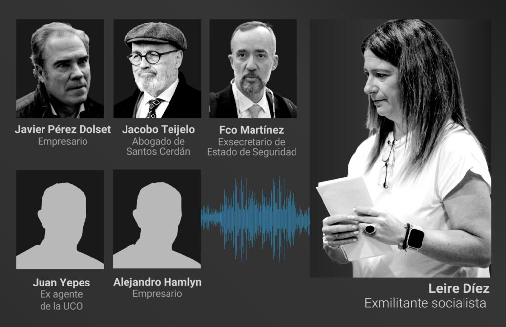 Escucha los audios del sumario del ‘caso Leire Díez’: «Yo estoy aquí para limpiar» | europapress.es