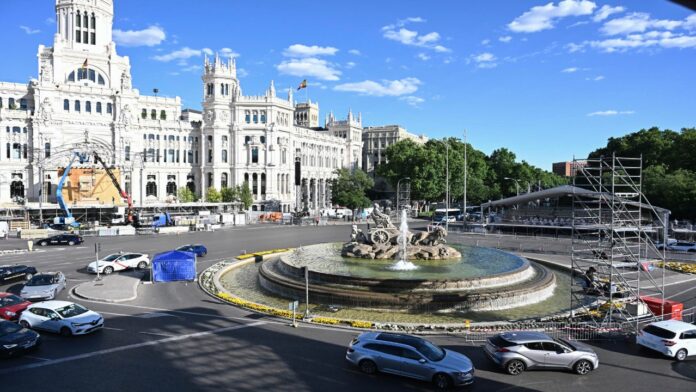 España continúa con los preparativos de la misa central que realizarán en Cibeles por la visita del papa León XIV