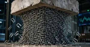 Esta estructura experimental de grapas de acero soporta grandes cargas y puede desintegrarse en segundos: así transformaría la construcción y la robótica de enjambre