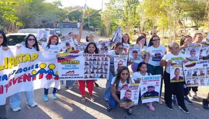 Excarcelan a 29 trabajadores de la empresa Mibiturven