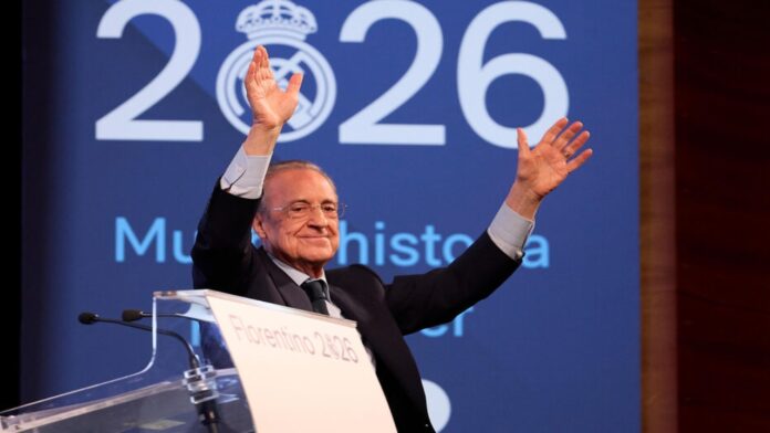 Florentino Pérez es reelegido como presidente del Real Madrid