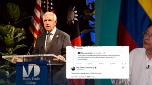 Fuertes críticas a Gustavo Petro por usar saludo Nazi en sus redes sociales: ‘repugnante’ dice Carlos Giménez, congresista de EE. UU.
