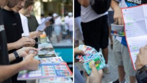 Furor por los cromos del Mundial desborda a Panini, vacía los quioscos y llena plazas