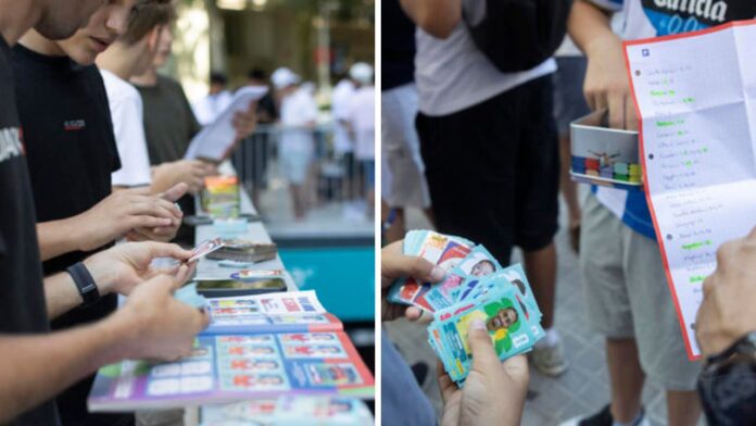 Furor por los cromos del Mundial desborda a Panini, vacía los quioscos y llena plazas