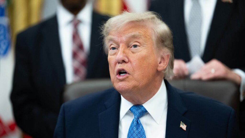 El presidente de Estados Unidos, Donald Trump.