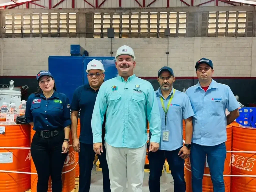 Gobernación del Zulia entrega materiales para la reparación de 180 transformadores en alianza con Ministerio de Energía Eléctrica y Corpoelec -
