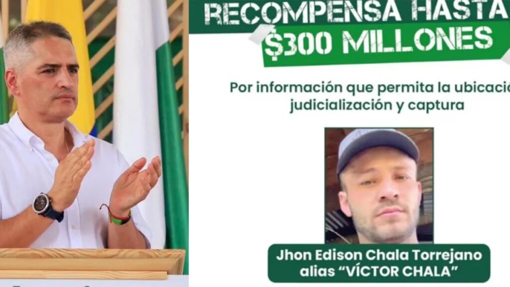 Gobernador de Antioquia tras la captura de 'Víctor Chalá', señalado de asesinar a Mateo Pérez: 'Detrás de esa apariencia se esconde un criminal'