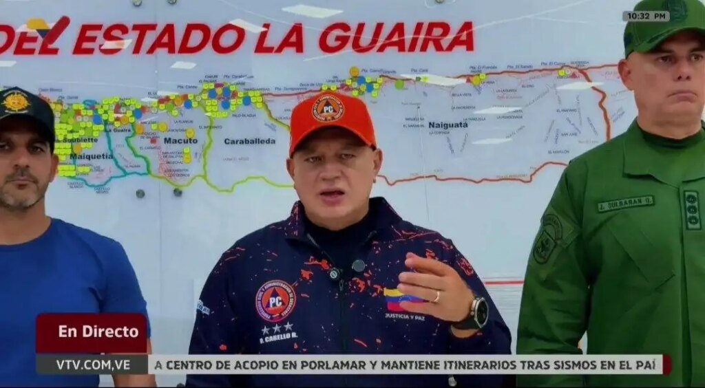 Gobierno venezolano desmintió una alerta de tsunami en La Guaira tras terremotos