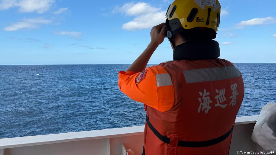 Guardacostas taiwaneses responden a operativo de China