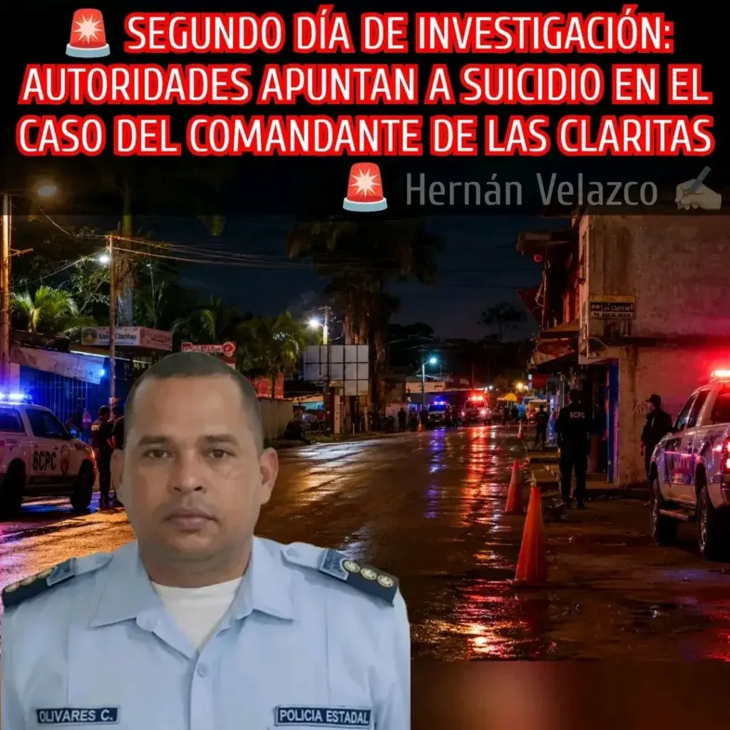 Hallan sin vida a jefe policial en Las Claritas en medio de operativos