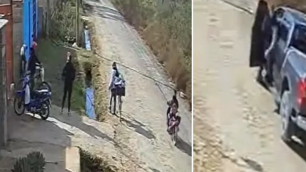 Hombre encontró la casa del presunto ladrón que minutos antes habría robado su tienda, lo sacó y lo amarró a su camioneta