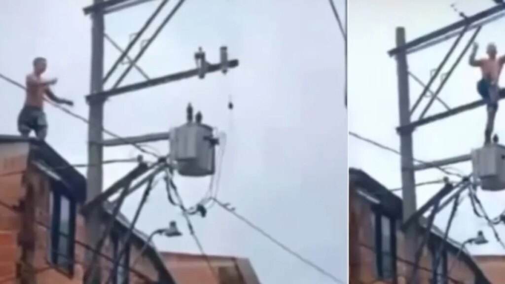 Hombre recibió descarga eléctrica y cayó de 10 metros de altura: huía tras una riña con sus vecinos en Medellín