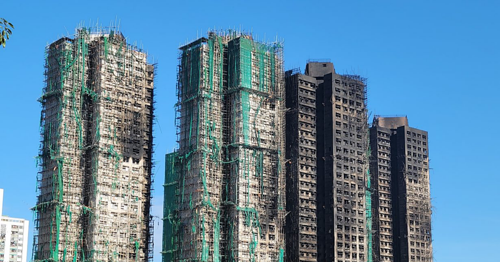 Hong Kong imputa a siete personas y dos empresas por el incendio que causó 168 muertos