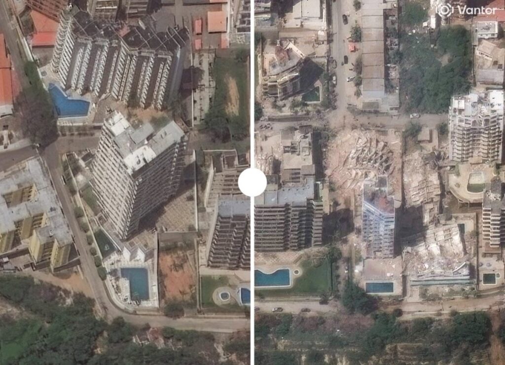 Imágenes satélite de La Guaira, la 'zona cero' de la catástrofe, muestran el antes y después del terremoto