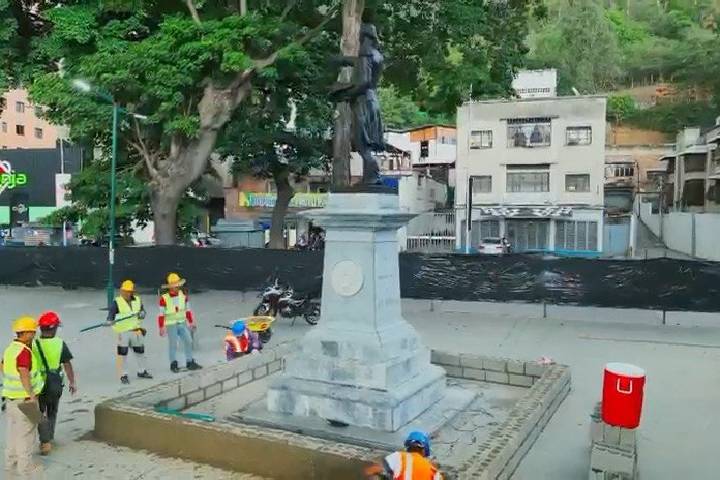 Inició proyecto de renovación de la Plaza Washington en Caracas