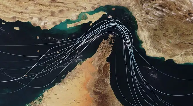 Irán cierra completamente el estrecho de Ormuz
