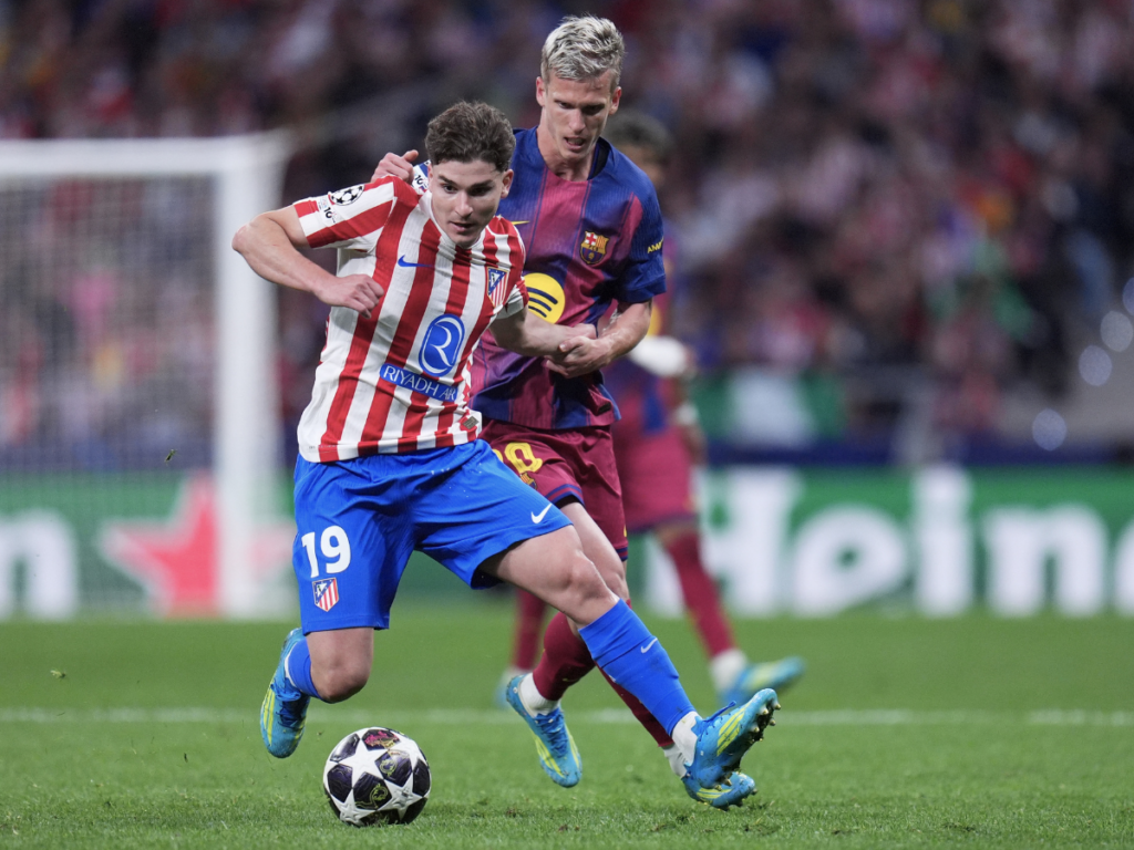 Julián Álvarez estaría molesto con el Atlético