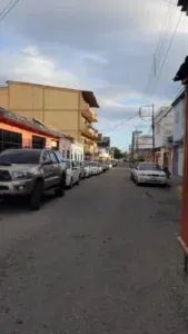 Kilométrica cola para abastecer combustible en San Antonio