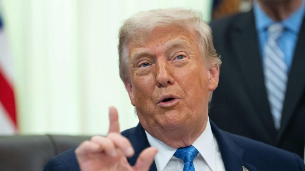El presidente de Estados Unidos, Donald Trump.