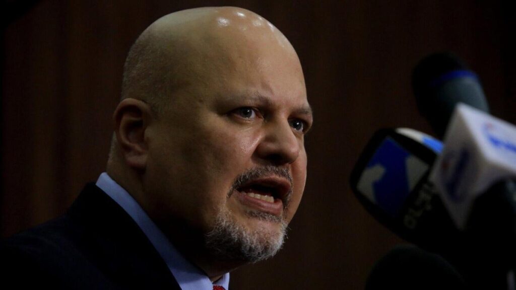 El fiscal jefe de la Corte Penal Internacional, Karim Khan, en una imagen de archivo.