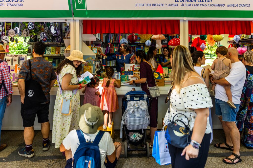 Feria del Libro de Madrid el 30 de mayo de 2026.