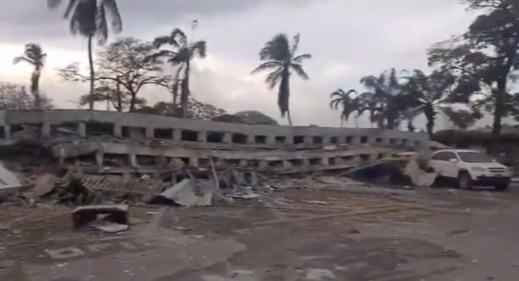 La Guaira es una "zona de desastre" tras terremotos, confirmo Delcy Rodríguez (VIDEOS)