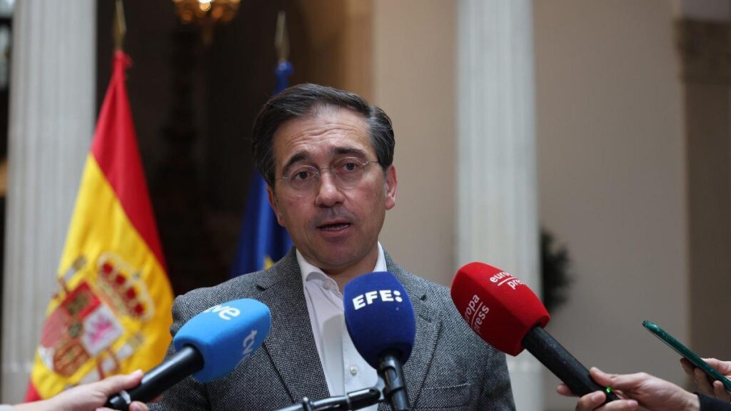 Archivo - El ministro de Asuntos Exteriores, Unión Europea y Cooperación, José Manuel Albares