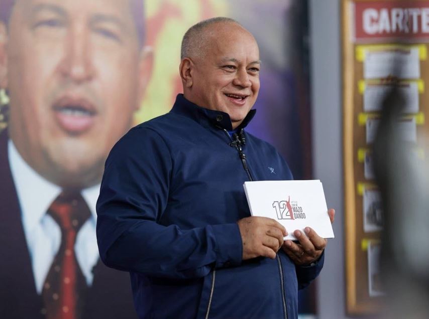 La cínica amenaza de Diosdado Cabello previo al retorno a Venezuela que prepara María Corina Machado (VIDEO)