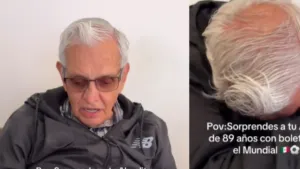 La conmovedora reacción de abuelito de 89 años que cumplirá su sueño de ir al Mundial 2026: ‘¿Al Mundial? ¡De verdad!’