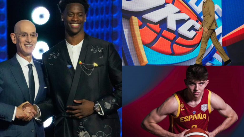La noche loca del Draft: Dybantsa se corona número 1 con Aday Mara y De Larrea haciendo historia en la NBA