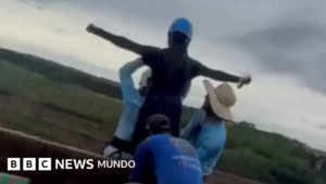 La trágica muerte de una joven brasileña después de que los instructores la lanzaran desde un puente sin atarla a una cuerda