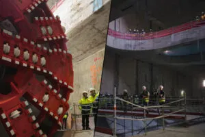 La tuneladora Mayrit ha cruzado bajo el Manzanares y la M-30: así ha llegado once días antes de lo previsto a su primera gran parada