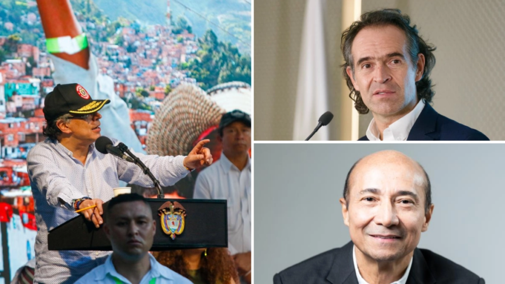 Las polémicas denuncias del presidente Gustavo Petro contra el alcalde de Medellín, Federico Gutiérrez y el exgerente de Coosalud, Jaime González