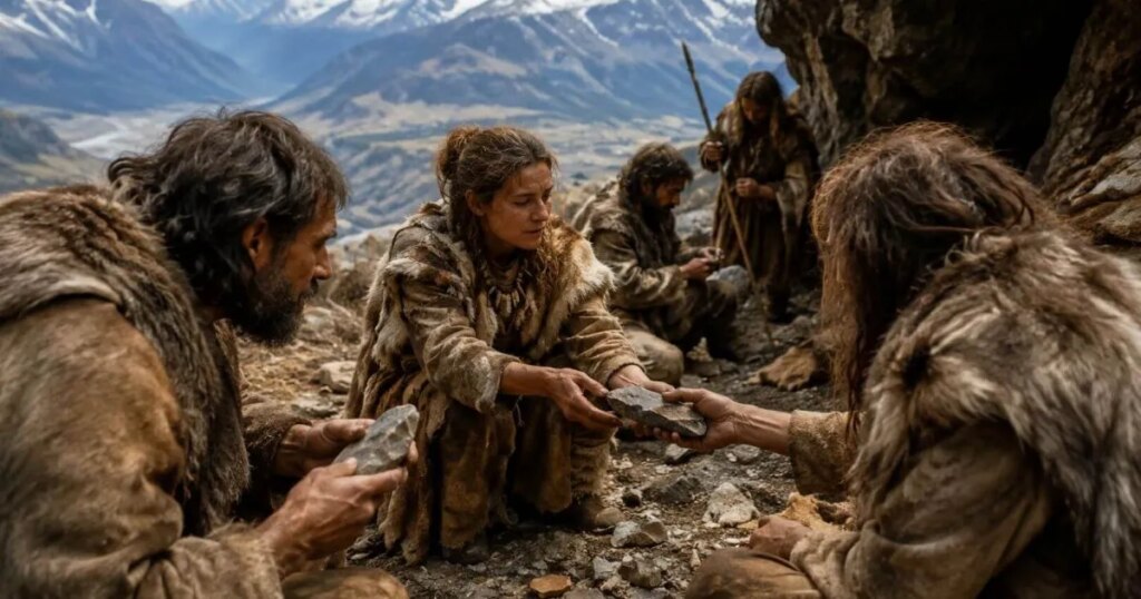 Las primeras "redes sociales" humanas existían hace 57.000 años: descubren que la cooperación entre cazadores-recolectores fue clave para sobrevivir en un entorno cambiante