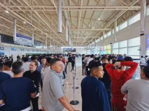 Llegó a Maiquetía otro vuelo con más de 200 migrantes deportados de EEUU