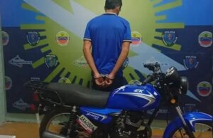 Lo capturan por realizar ‘motopiruetas’ en Machiques de Perijá
