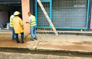 Local en remodelación cercano a la plaza Sir Augusto registró un incendio incipiente por fuga de gas