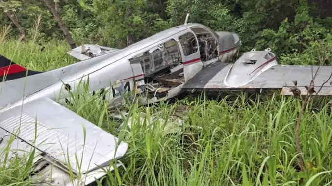 Localizan dos avionetas usadas para narcotráfico en campamento