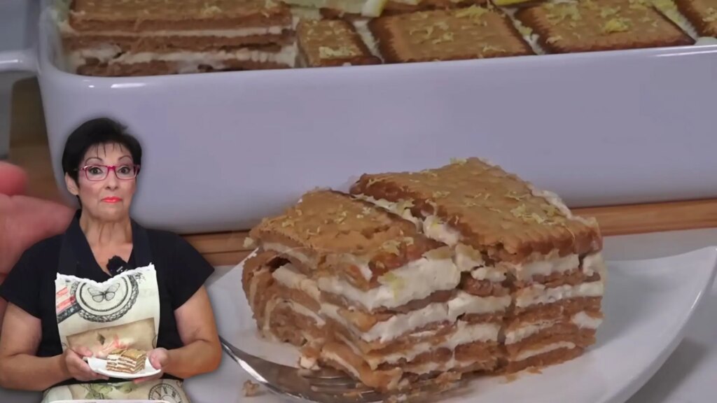 Loli Domínguez, cocinera: "Esta carlota de limón se hace con 5 ingredientes y es muy fácil y rápida"