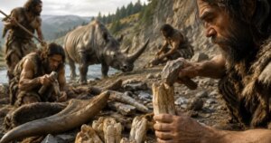 Los neandertales no solo cazaban rinocerontes: arqueólogos revelan para qué guardaban sus enormes dientes hace más de 100.000 años