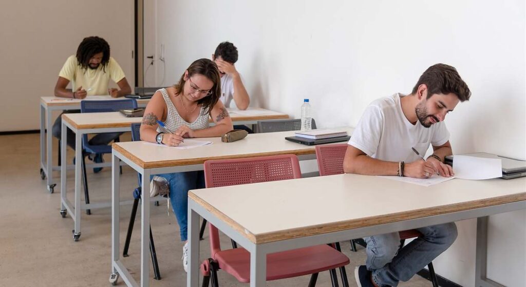Los profesores madrileños coinciden: "Nos preocupan los dispositivos que son imperceptibles como micropinganillos o las gafas de Inteligencia Artificial (IA) generativa"