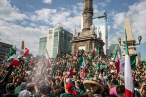 México – Sudáfrica, en vivo | Miles se concentran en el Ángel de la Independencia para celebrar