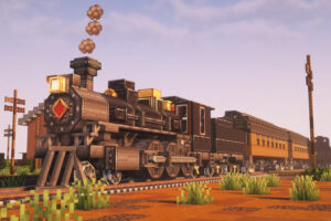 Miles de jugadores fueron abandonados en un servidor de Minecraft. Tras meses, desarrollaron una red ferroviaria mundial, gobiernos, comercio…